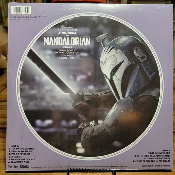 VINYL Star Wars: The Mandalorian Season 3 - Picture Disc LP SEALED - Picture 3 of 5